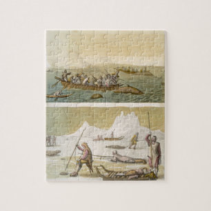 Groenland: Walvisvisserij en zeehondenjacht, uit ' Legpuzzel