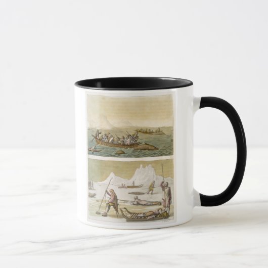 Groenland: Walvisvisserij en zeehondenjacht, uit ' Mok (Rechts)