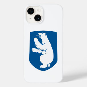 Groenland wapen wapens land symbool embleem vlag h Case-Mate iPhone 14 hoesje