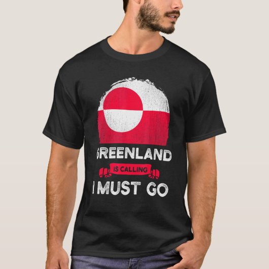 Groenland zegt dat ik de Groenlandse trots moet zi T-shirt (Voorkant)
