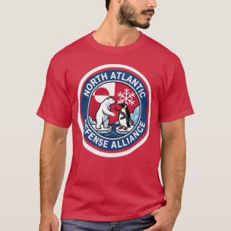 Groenlands Verdedigingsfront Noord-Atlantische Def T-shirt