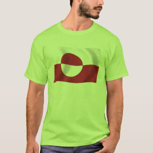Groenlands Vlag T-shirt
