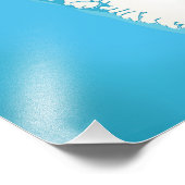 Groenlandse kaart foto afdruk (Hoek)