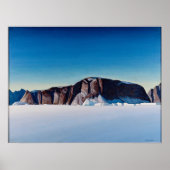 Groenlandse kust poster (Voorkant)
