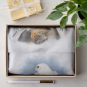 Groenlandse valk, ontkoppeling tissuepapier (Geschenk)