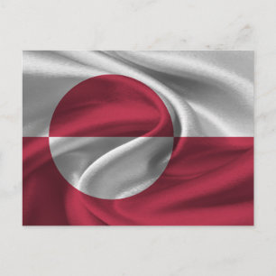 Groenlandse Vlag Briefkaart