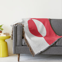 Groenlandse vlag deken