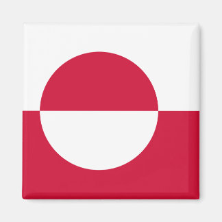 Groenlandse vlag GL Magneet