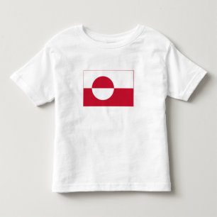 Groenlandse vlag kinder shirts