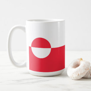 Groenlandse vlag koffiemok