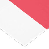 Groenlandse vlag korte tafelloper (Hoek)