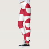 Groenlandse vlag leggings (Links)
