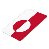 Groenlandse vlag magneet (Linkerzijde)