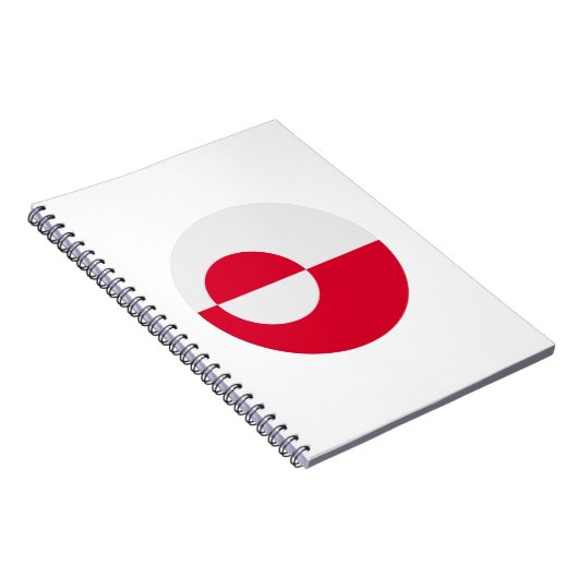 Groenlandse vlag notitieboek (Rechterzijde)