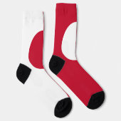 Groenlandse vlag sokken (Rechts)