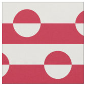 Groenlandse vlag stof (Close Up)