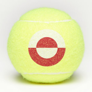Groenlandse vlag tennisballen