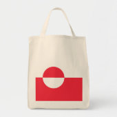 Groenlandse vlag tote bag (Voorkant)