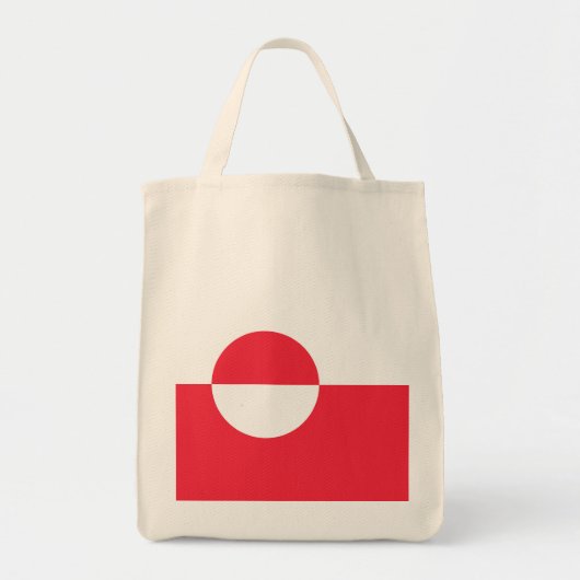 Groenlandse vlag tote bag (Voorkant)