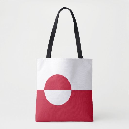 Groenlandse vlag tote bag (Voorkant)