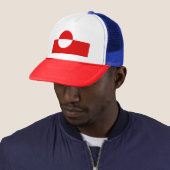 Groenlandse vlag trucker pet (In situ)