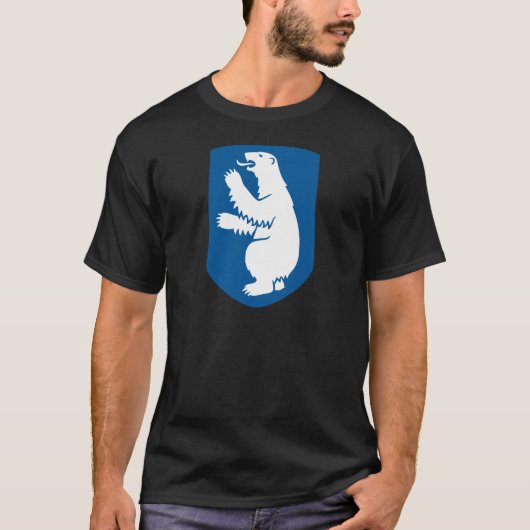 Groenlandse wapenschild t-shirt (Voorkant)