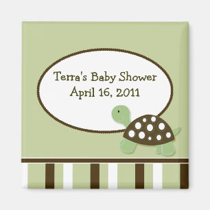GROENMOD TURTLE Baby shower Favor Magnet