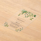 groenontwerp | Confirmation!REMOVE! Acryl Uitnodigingen (Laagn)