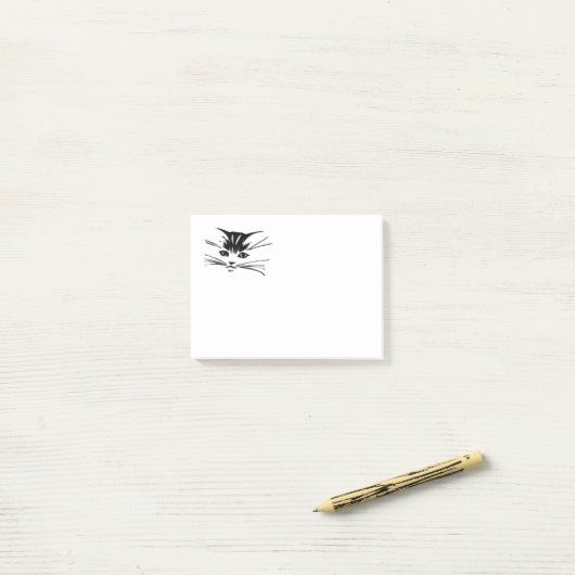 Groenoogkat Post-it® Notes (Op bureau)