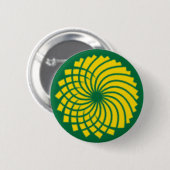 GROENPARTIJ RONDE BUTTON 5,7 CM (Voorkant /achterkant)