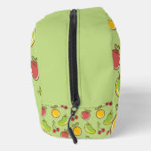 Groenpatroon verse zomervruchten toilettasje (Rechts)