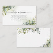 Groenrecepten verzoekkaart informatiekaartje (Voorkant / Achterkant)