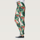 Groenrood vocht Leggings (Links)