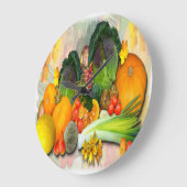Groentbeeldscherm ~ decoratieve klok (Hoek)