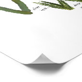 Groente Alfabet voor de moestuin peuterklas - Voed Poster (Hoek)