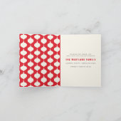 groente en heldere kleurrijke Chritsmas Aankondiging (Binnen)