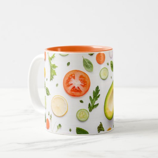 Groente & Groenen Mok (Voorkant links)
