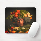 Groente Hoofd Computer Laptop Muismat (Met muis)