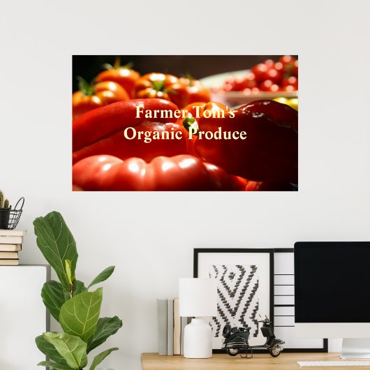 Groente Oogst Poster (Thuiskantoor)