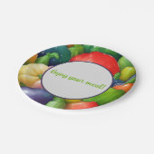 groente papieren bordje (Gekanteld)