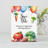 Groente plantaardig Vegetarische waardering Kaart (Staand voorkant)