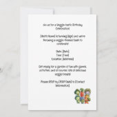 Groente plantaardig Vegetarische waardering Kaart (Achterkant)