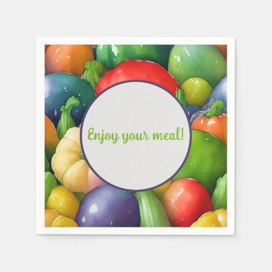 groente servet (Voorkant)