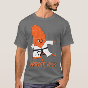 Groente Stunt Martial Arts Humor Voor Veganisten E T-shirt