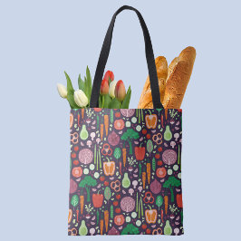 Groente Voedsel Kunst Tote Bag
