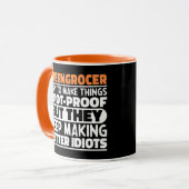 Groenteboer Ik Probeer Dingen Grappig Te Maken Uit Mok (Voorkant links)