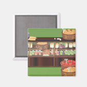 Groenteboeren Winkel Magneet (Voorkant / Achterkant)