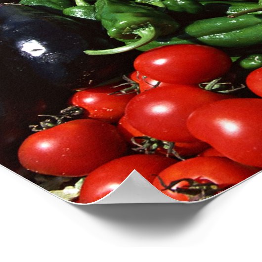 Groenten 2 poster (Hoek)