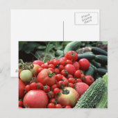Groenten 4 briefkaart (Voorkant / Achterkant)