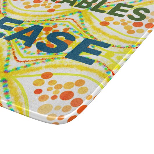 groenten, alsjeblieft snijplank (Hoek)